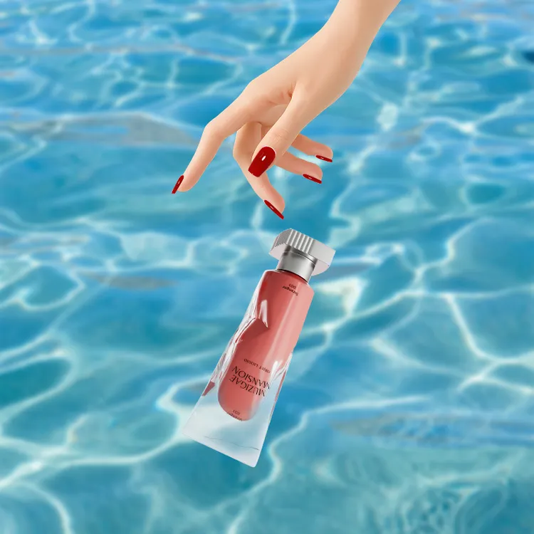 MUZIGAE MANSION透明冰块丝绒哑光唇釉不易掉色滋润唇泥显白03