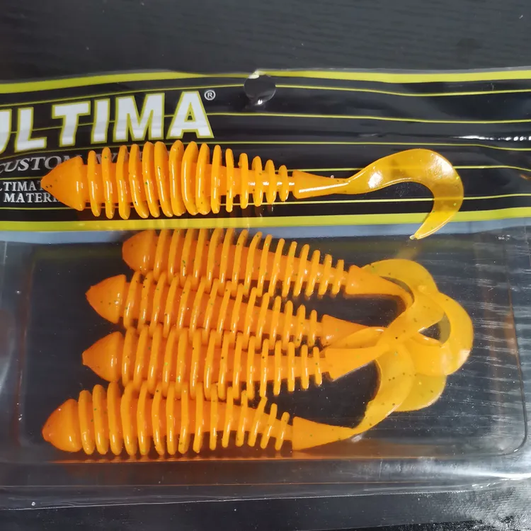 海钓毛毛虫假饵牙鲆鱼饵过路黑黄鱼船钓大鱼大卷尾