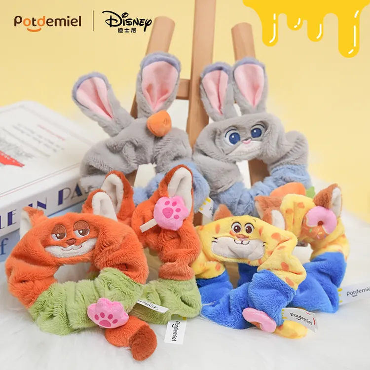 potdemiel蜂蜜罐正版迪士尼星际宝贝系列史迪仔小金奶萌头花套装