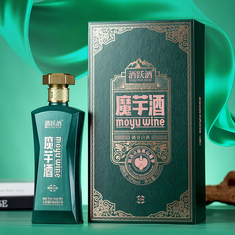 酒跃酒优质纯酿16年50度魔芋白酒500ml50%vol