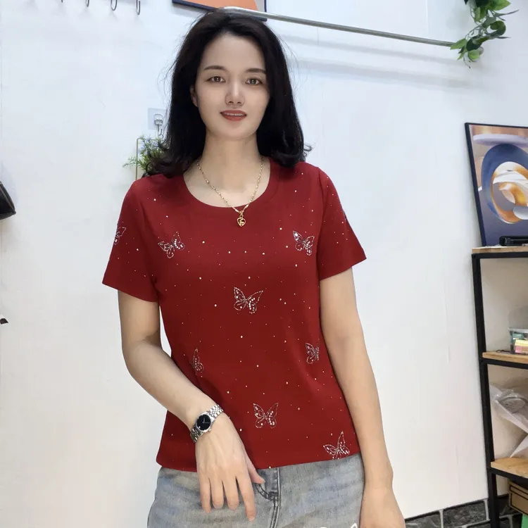 夏季新款百搭上衣6682（断码清仓）