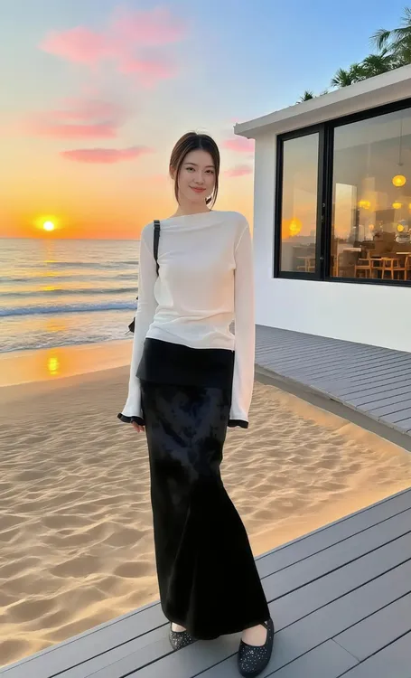 2025早秋新款时尚套装气质显瘦长袖洋气休闲百搭上衣性感辣妹半裙