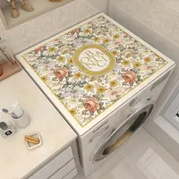 D一抹净材质桌垫洗衣机垫防水防油桌布可擦洗垫子防尘桌面垫