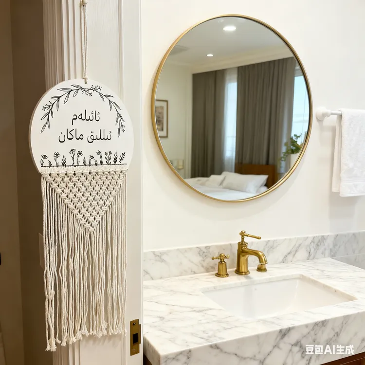 （新疆包邮）民族风仿真花环挂饰 入户门客厅卧室 玄关创意装饰壁饰