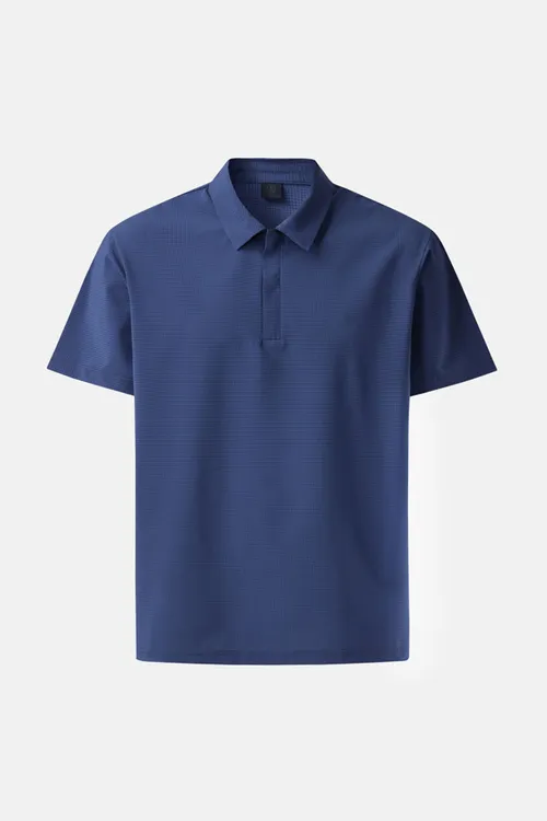 可隆25男士 POLO衫轻薄速干弹力舒适翻领短袖 商务休闲百搭tcm509