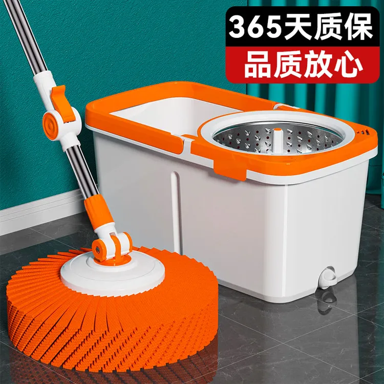 家享优品旋转拖把免手洗双驱动无水印拖地拖布家居清洁吸水墩布