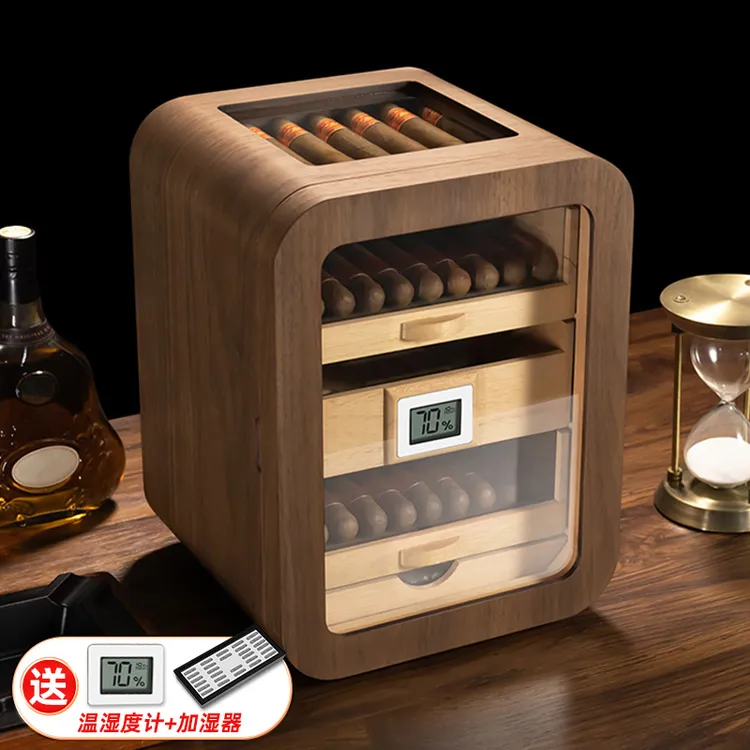 雪茄盒茄龙保湿盒西班牙雪松木醒茄盒雪茄保湿盒时尚烟盒CH-24DI1