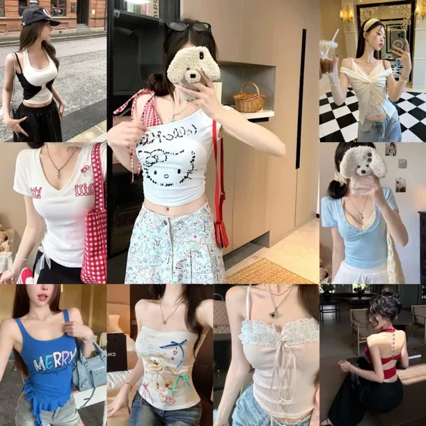 ［工厂吊带背心］纯风休闲风背心吊带外穿纯女背心吊带内搭
