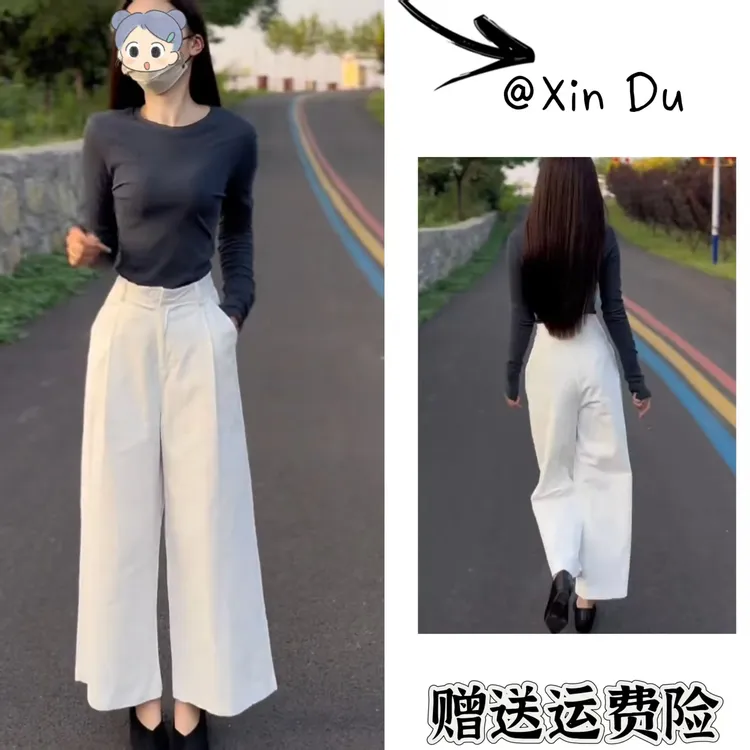 2025秋季新款时尚显瘦气质女士网红洋气两件套百搭款D23125