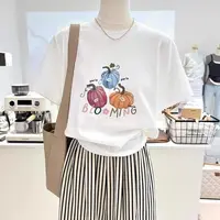 【T恤】夏季高档新款上衣设计感时装女装服装7535[GYSS]Q