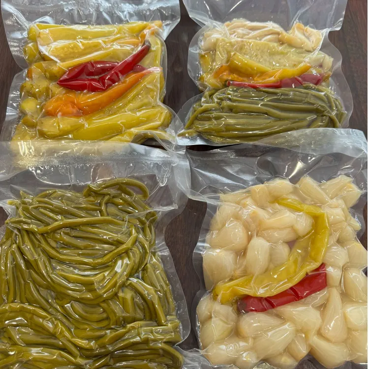 2025年新鲜腌菜湖北特产老坛腌制豆角辣椒藠头下饭菜叶菜真空包装