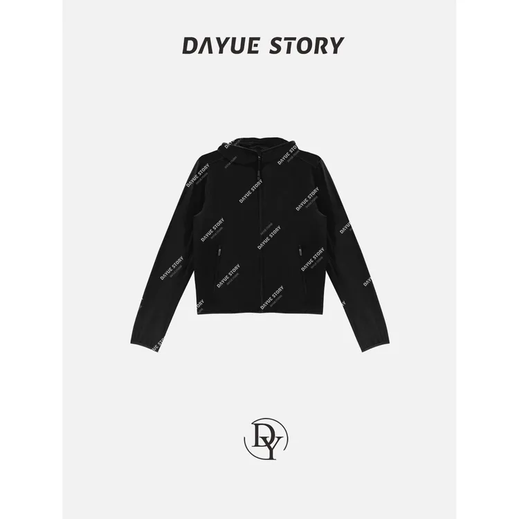 DAYUE【黑骑士】简约又时髦~重工立体裁剪！早秋时尚休闲连帽短外套