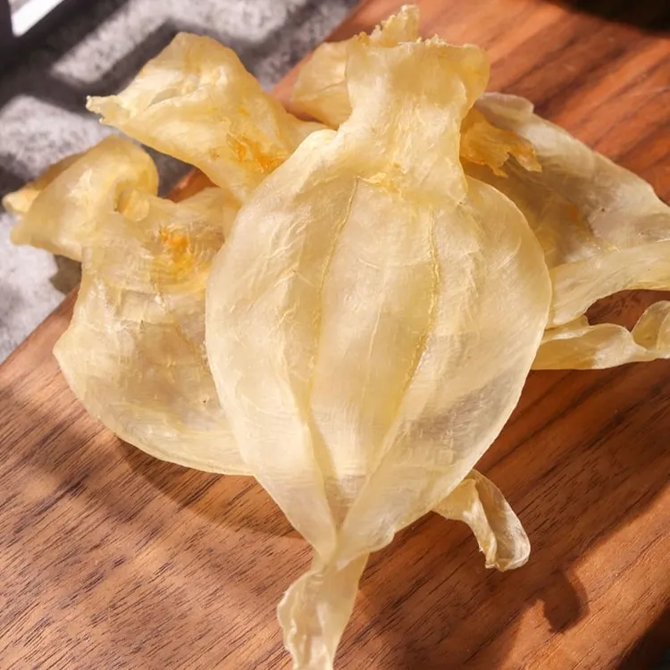 大口白花胶干货鱼胶正品深海鱼肚优质公肚鱼鳔干滋补营养炖品250g