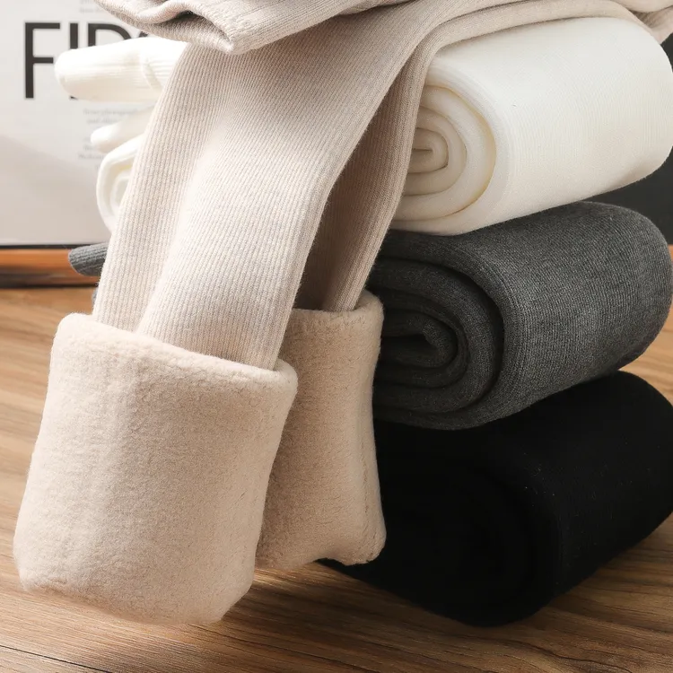 女童打底裤加绒九分裤冬季儿童舞蹈袜女孩踩脚裤女宝保暖裤连裤袜