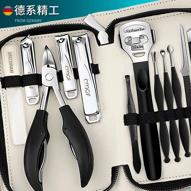 德系家用高端指甲刀套装修脚神器甲沟专用指甲钳炎原装指甲剪工具
