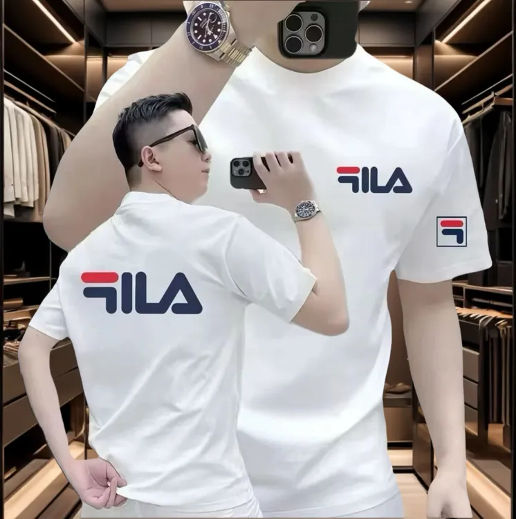 2025年夏季新款潮牌美式复古印花短袖t恤男士百搭半截袖上衣体恤