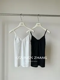 十三行CZ-秋季福秒气质纯色绑带吊带背心#33239