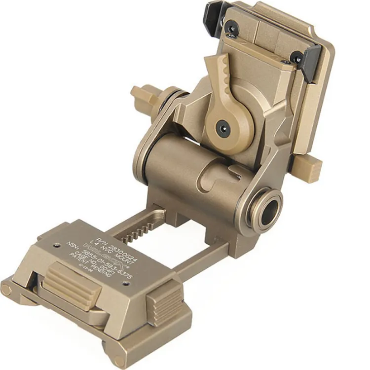 战术兵FMA L4G24铝合金翻斗车夜视仪支架头盔连接臂战术装备