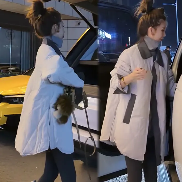 2025秋季新款时尚显瘦气质网红高档洋气女高级百搭宽松大码棉服潮