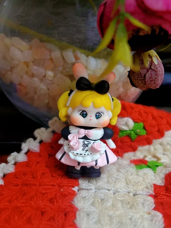 （直播）可爱黏土树脂粘土qoqo摆件挂件冰箱贴钥匙扣礼物女生毛绒