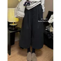 HUI - 【系带靴裤】 91082 有里衬加厚系带靴裤