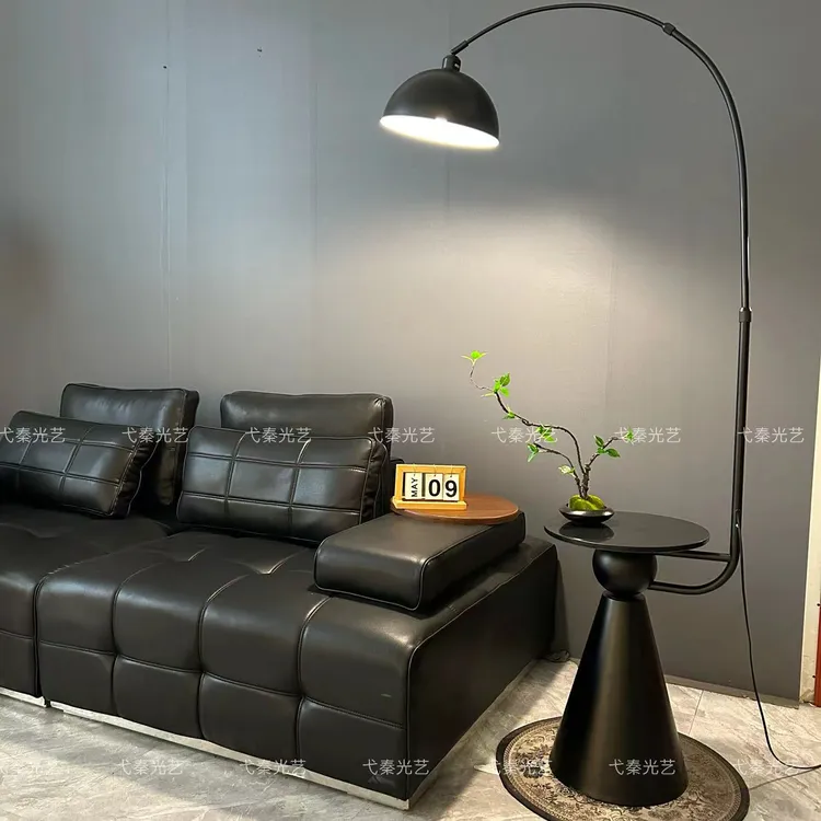 客厅灯极简意式沙发边钓鱼灯现代简约风书房轻奢高级感装饰氛围灯