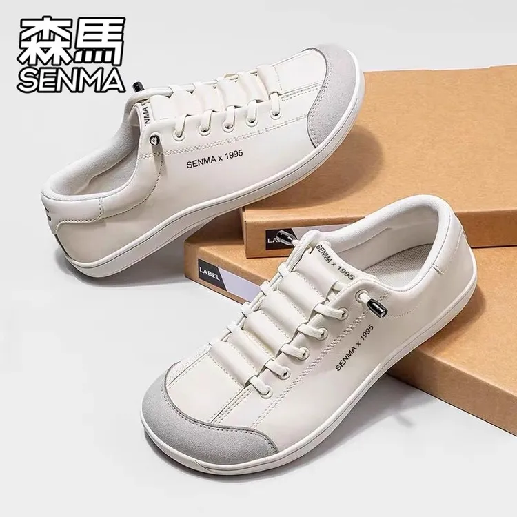 森马男鞋秋季一脚蹬休闲赤足鞋男士宽头健身训练零落差平底赤脚鞋