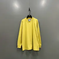 95新 maje c07 Acne Studios 黄色圆领长袖 S码/jc605639