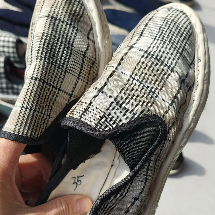 35码手工千层底布鞋（断码处理）不退换