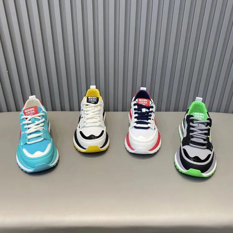 时尚休闲鞋春季潮流透气时尚阿甘鞋低帮潮鞋休闲轻质薄款运动男鞋