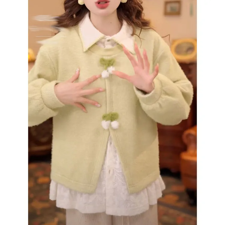 复古港风假两件加厚卫衣女2025秋冬新款时尚气质减龄好看百搭上衣