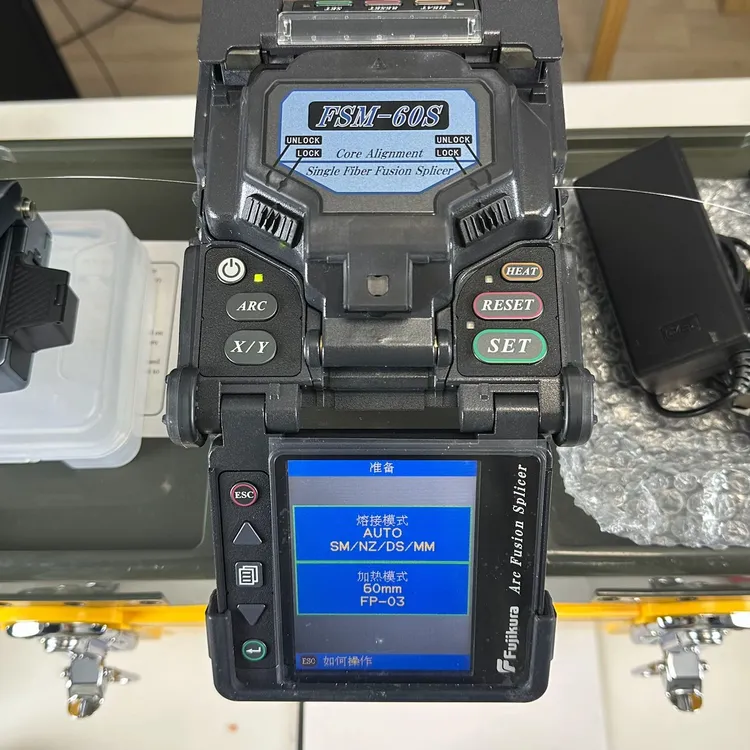 全新藤仓60S六马达干线熔接机单位库存新机一诺住友