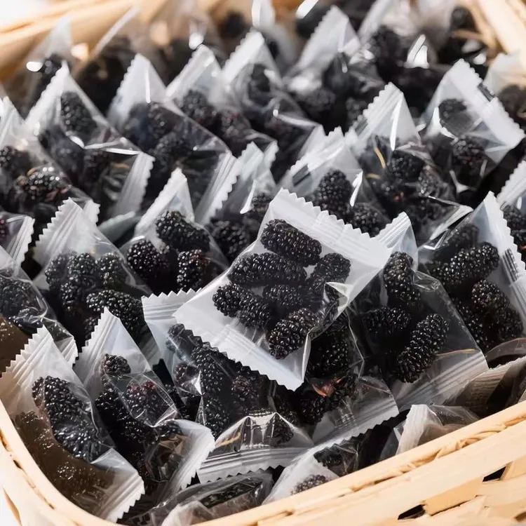 黑桑葚干桑甚即食免洗无沙独立包装大颗黑桑椹泡水喝花草茶