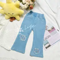 番茄家*夏季上新补丁面包猫牛仔裤D-W326