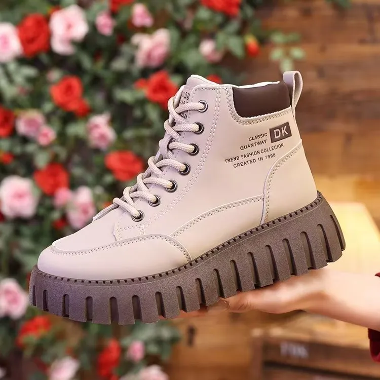 2024新款保暖舒适百搭防滑女棉靴秋冬女鞋防滑加厚冬季雪地靴