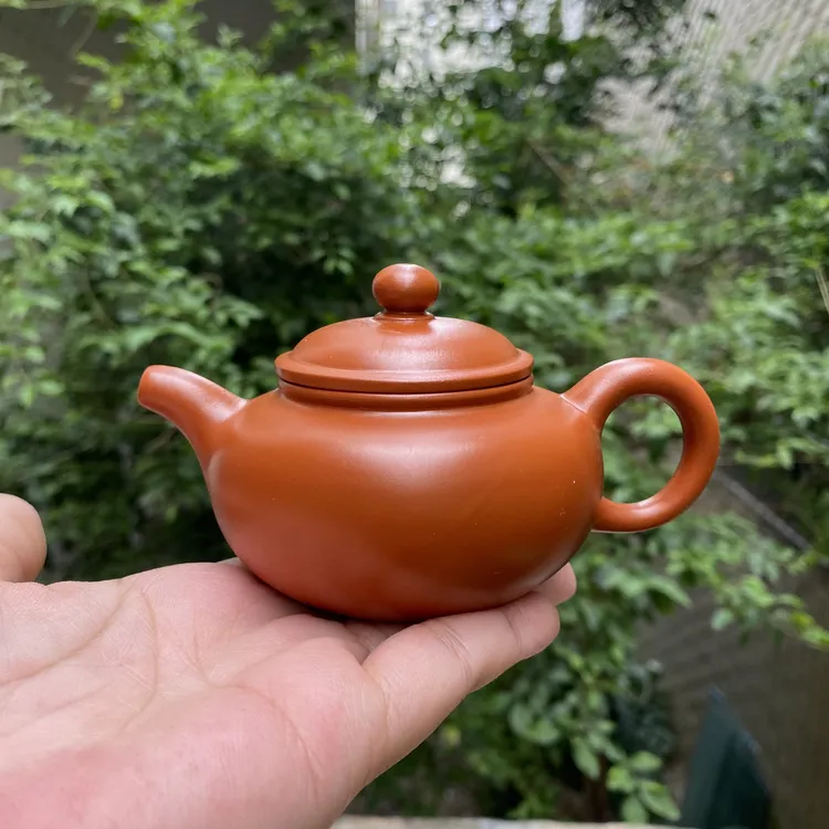 130毫升仿古壶朱泥球孔ZMZSM