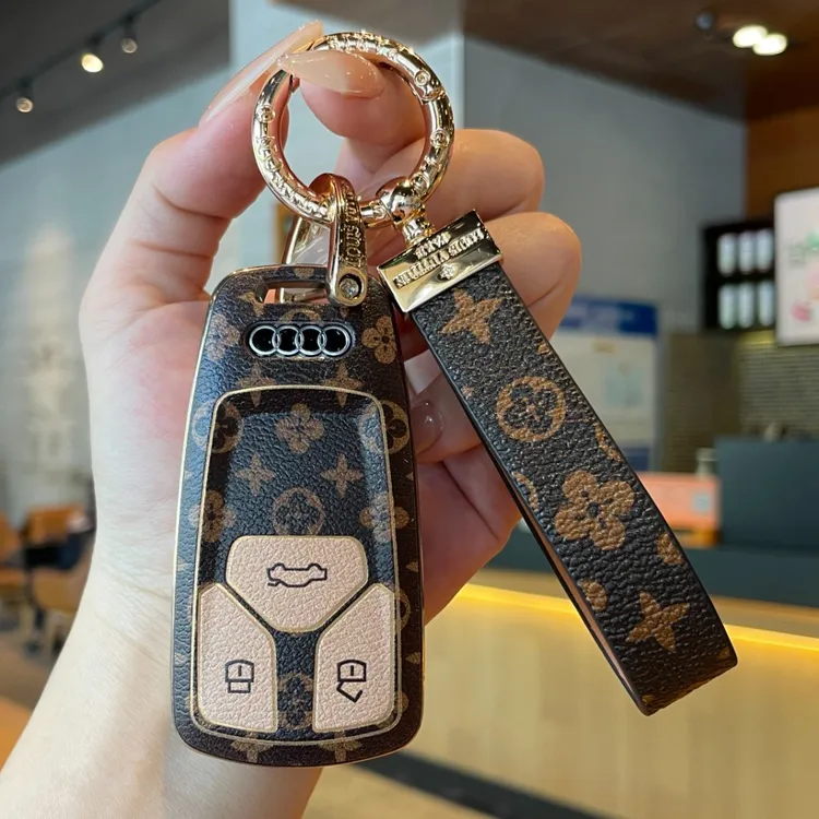 奥迪套新款A4LQ5LQ7A6LA8LTT车包壳TPU遥控商务奥迪a6l钥匙套