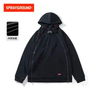 【加绒款】SPRAYGROUND鲨鱼嘴加厚宇航领连帽卫衣穿搭HD WE043303