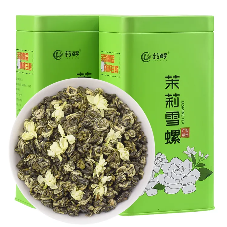 茉莉花茶2025新茶特级浓香型耐泡袋罐装正宗广西横县龙珠雪螺茶叶