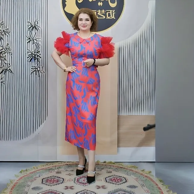 MAYEIL/迈艺丽841 2025夏季新款气质高贵优雅连衣裙显瘦舒适时尚