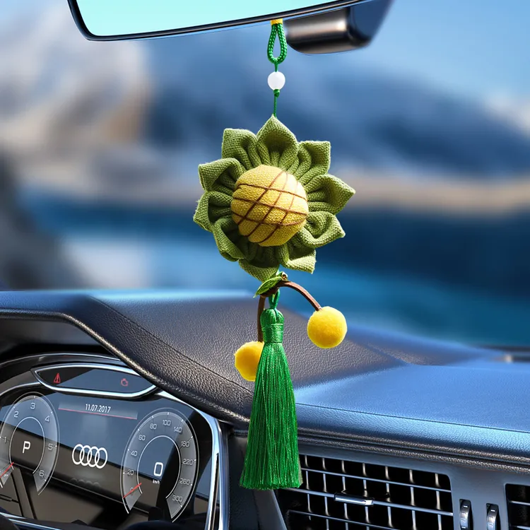 菲寻向日葵汽车钥匙扣挂件2026新款教师节礼物送老师实用礼品挂饰