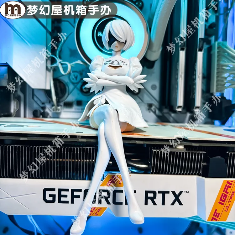动漫美少女尼尔机械纪元尤尔哈海景房机箱手办电脑桌面摆件装饰品