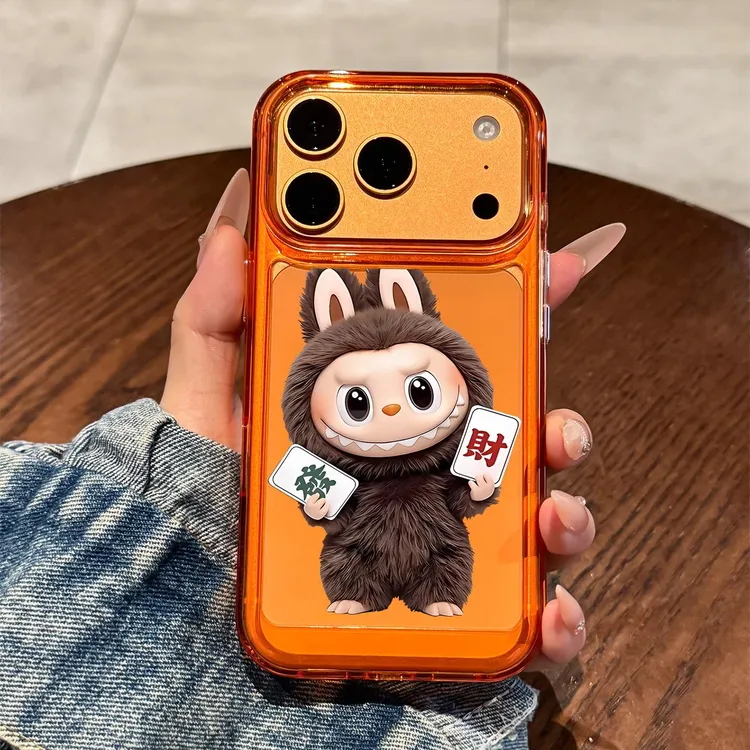 适用个性苹果17promax高级感新款iPhone17拉布布air发财17p手机壳