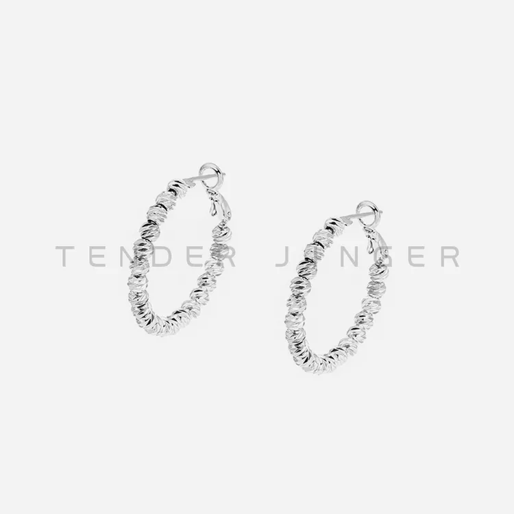 Tender Jinger 铜合金耳饰 ｜线下专供 新款轻奢多圆圈耳环高级