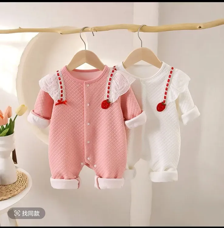 春秋秋冬爬服不限季节女A类保暖哈衣长袖