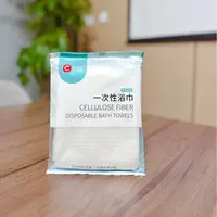 FL酒店专用的大号单独包装的浴巾 一次性压缩旅行装