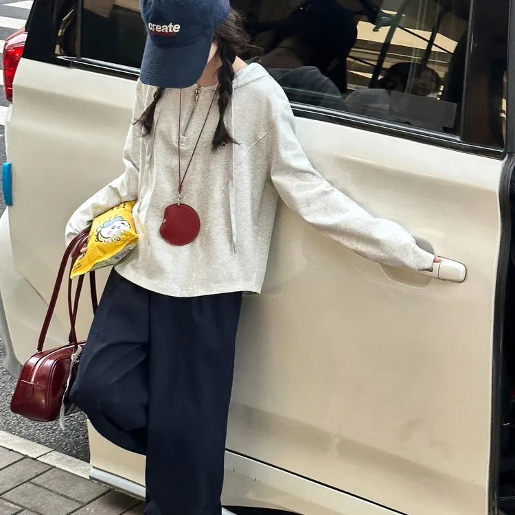 15岁女童套装春秋2025新款儿童洋气卫衣休闲裤初中生韩系两件套潮