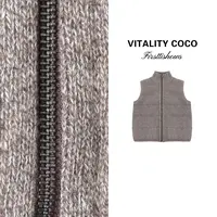 VITALITY COCO·LP系列 高定女装两面穿鹅绒马甲-2995