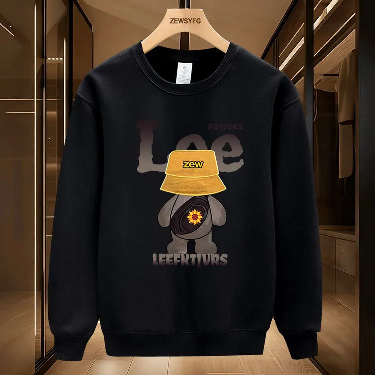 美式潮流高档重磅潮牌百搭长袖卫衣秋冬季男女款圆领套头休闲上衣