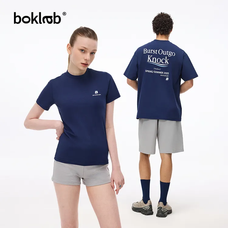BOKLAB新款运动短袖户外跑步骑行上衣训练T恤男女宽松速干干爽618
